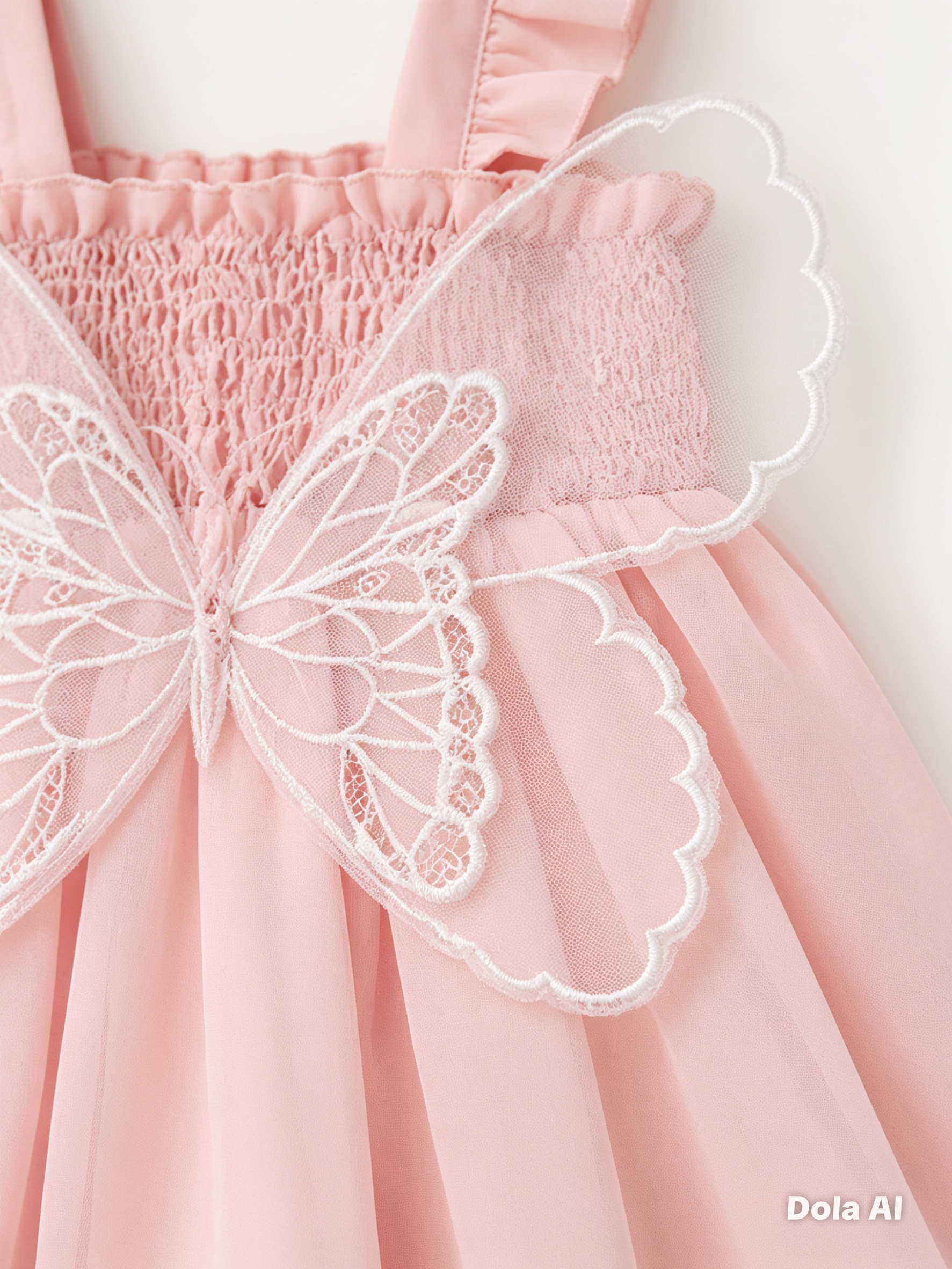 Vestido Mariposa Encantada Rosa