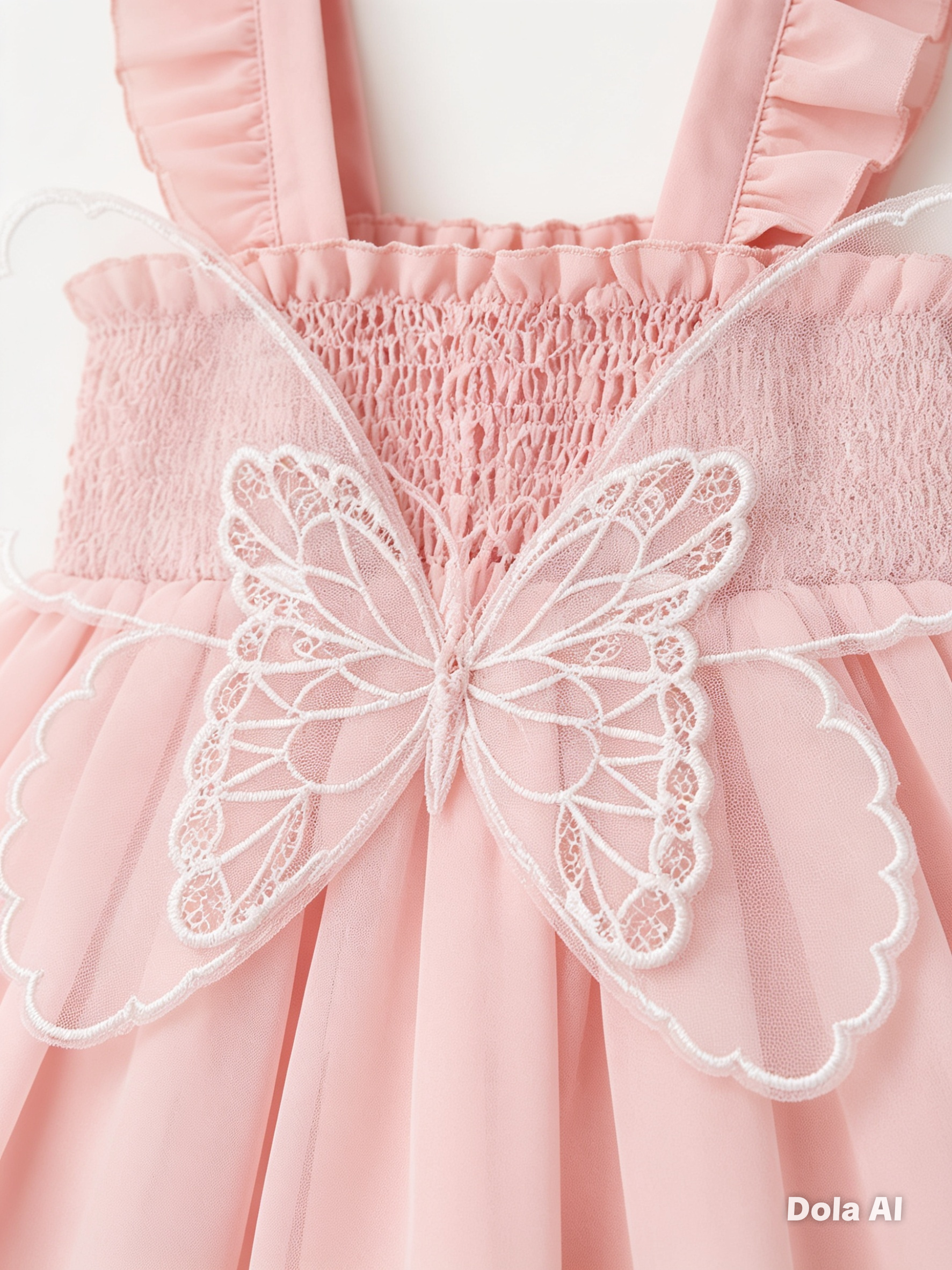 Vestido Mariposa Encantada Rosa