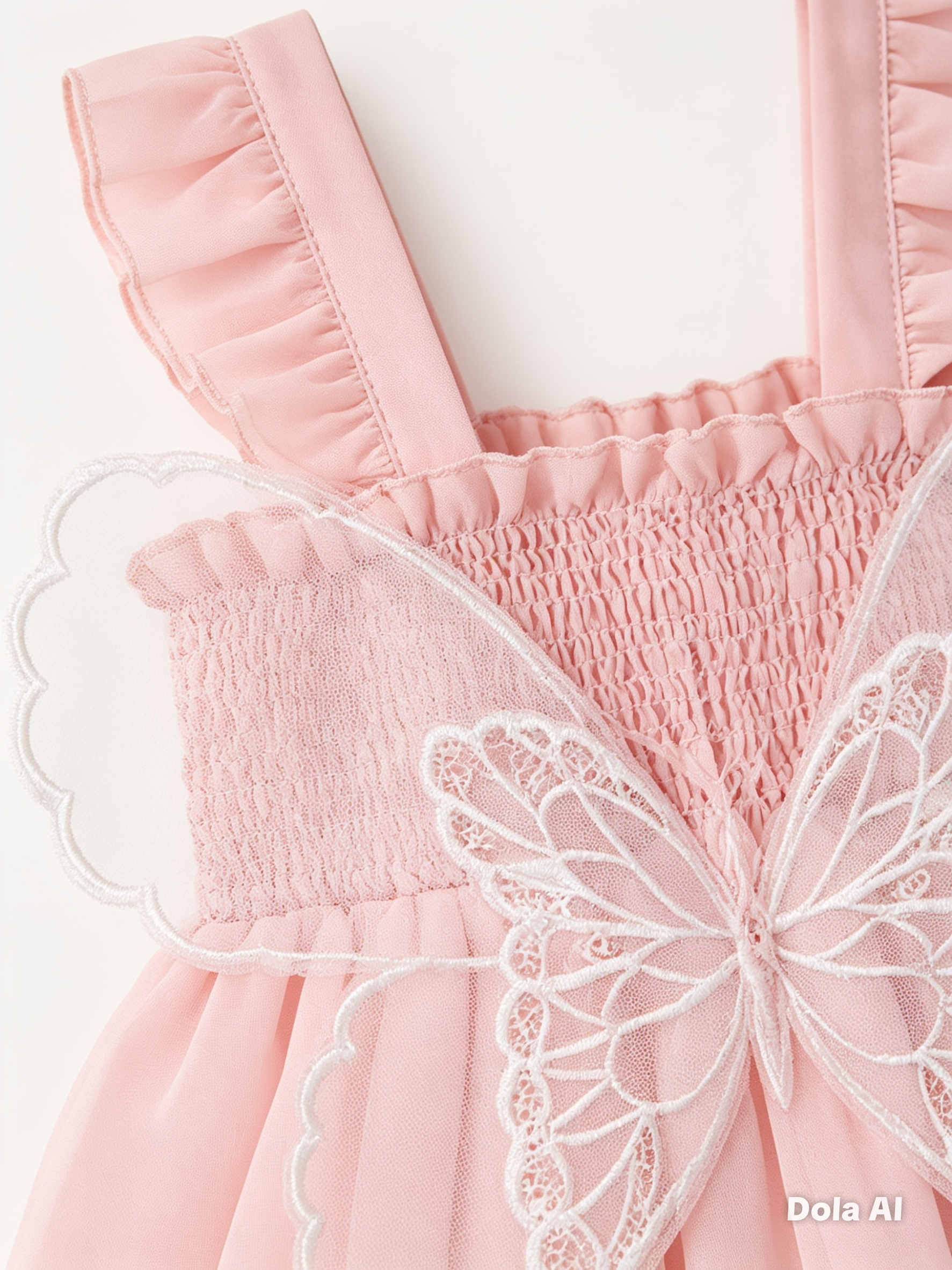 Vestido Mariposa Encantada Rosa