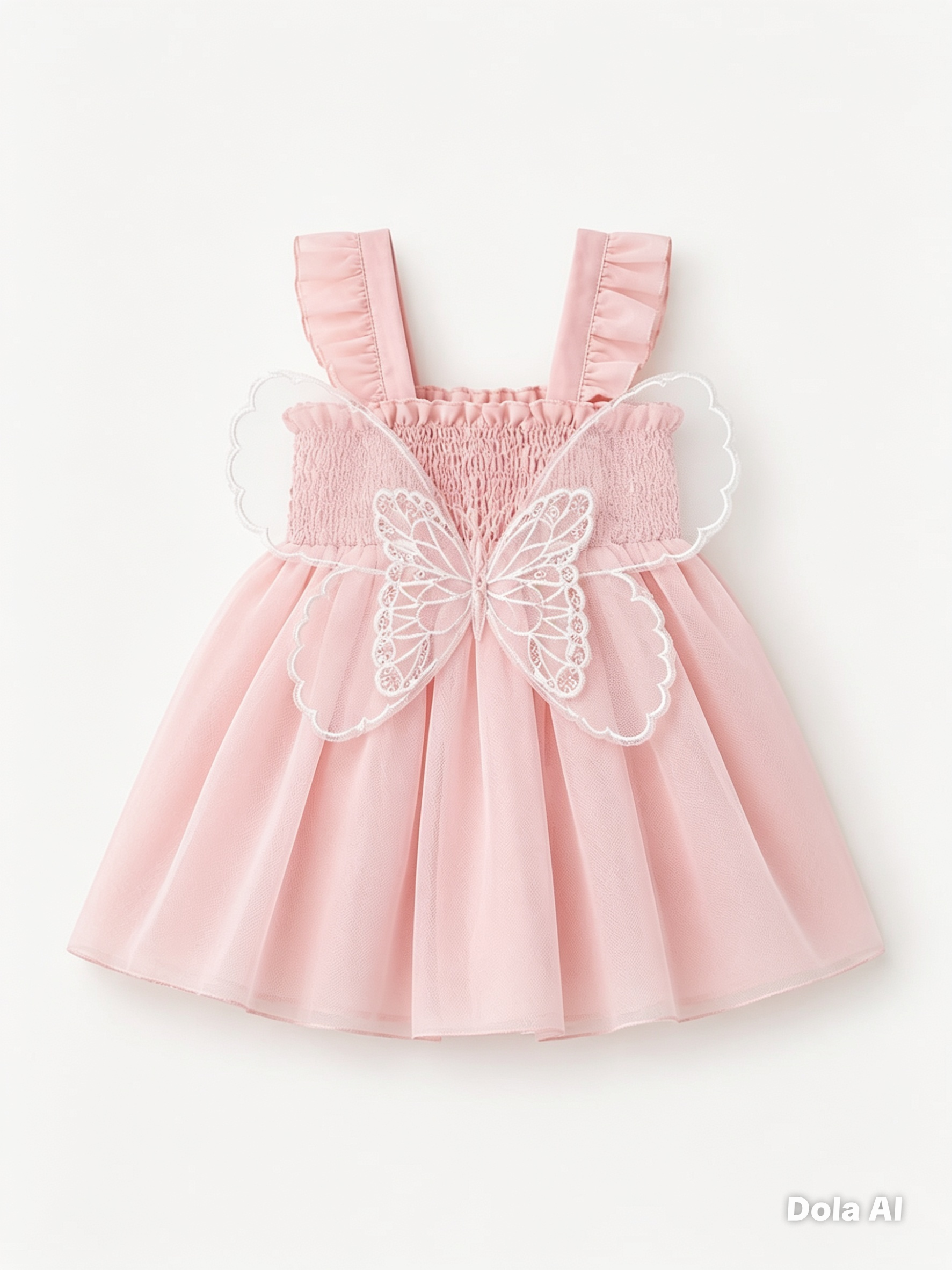 Vestido Mariposa Encantada Rosa
