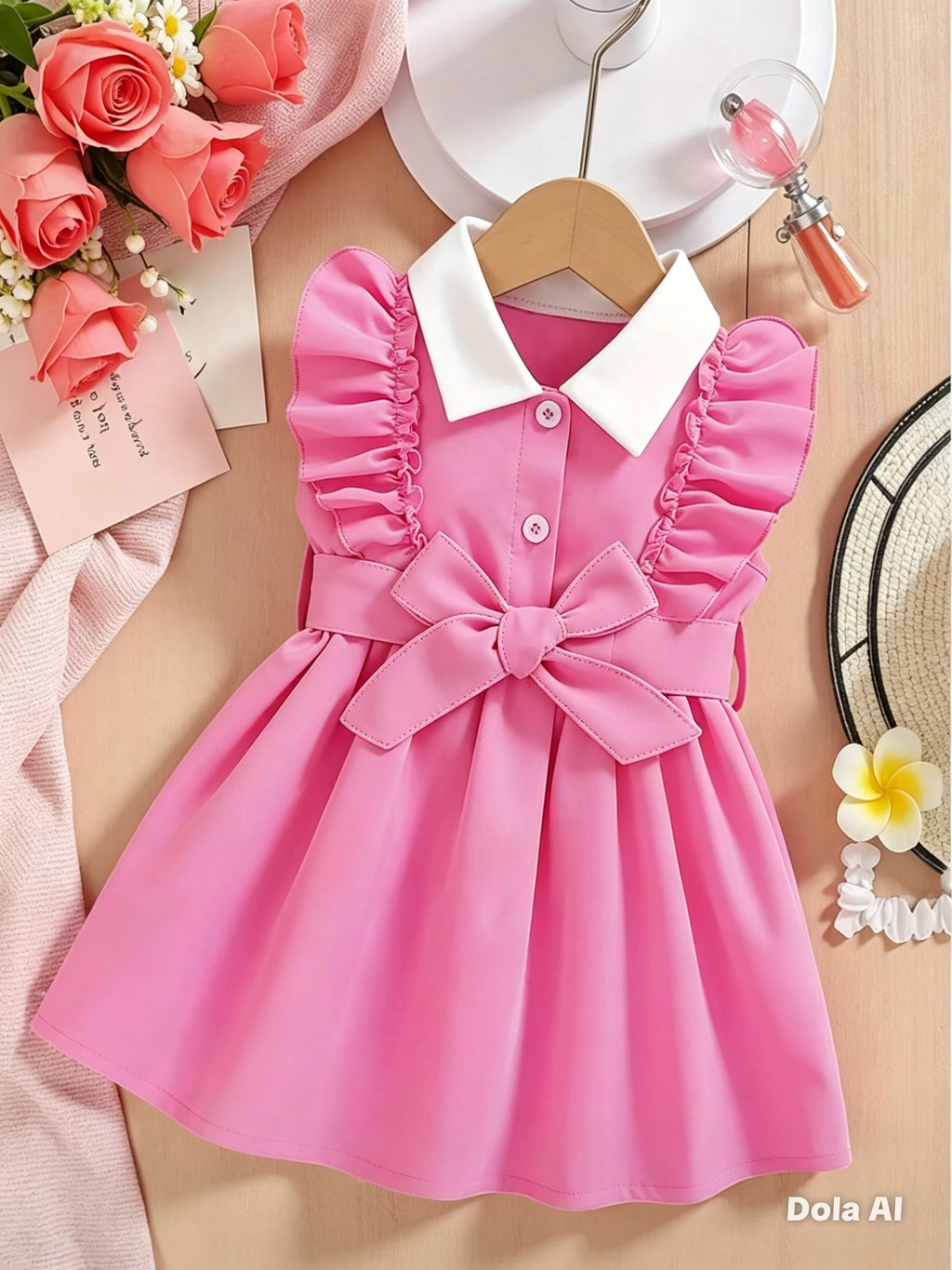 Vestido Dulce Primavera Rosa