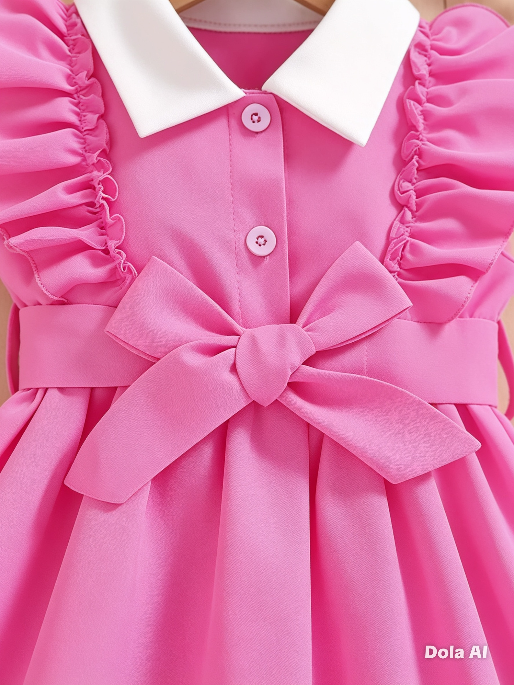 Vestido Dulce Primavera Rosa