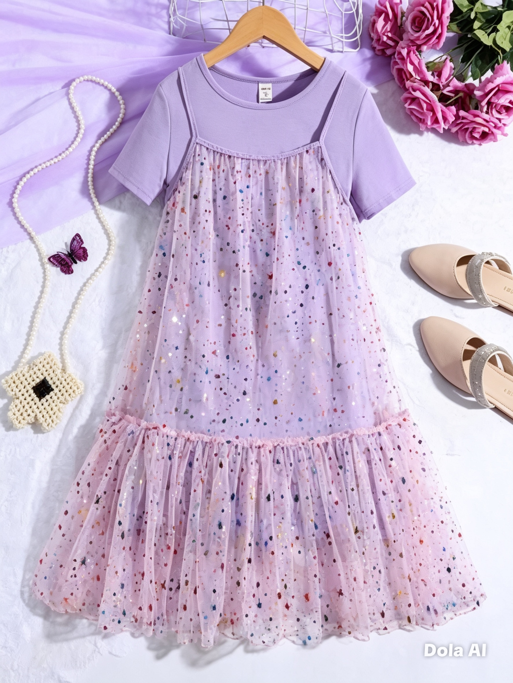 Vestido Cuentos de Hadas "Destellos de Luna"