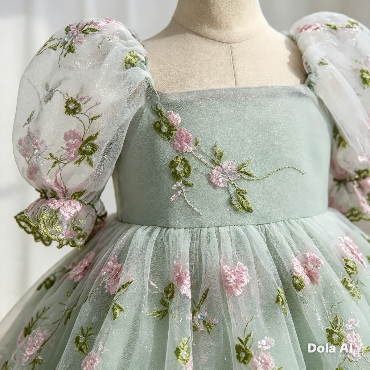 Vestido Encanto Primavera en Jardín