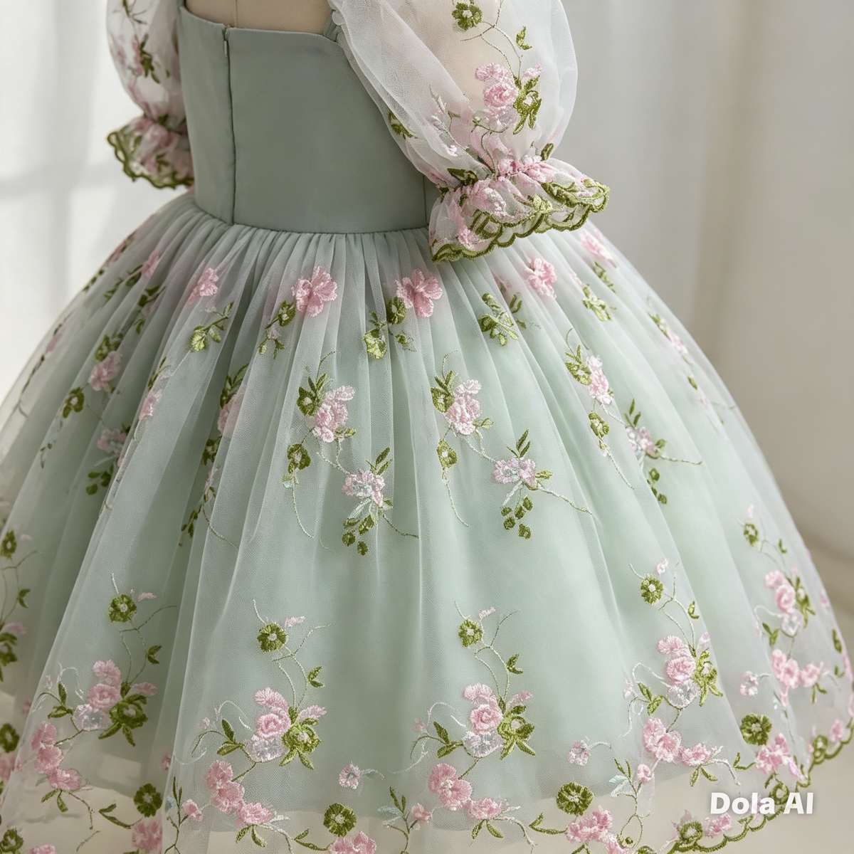 Vestido Encanto Primavera en Jardín