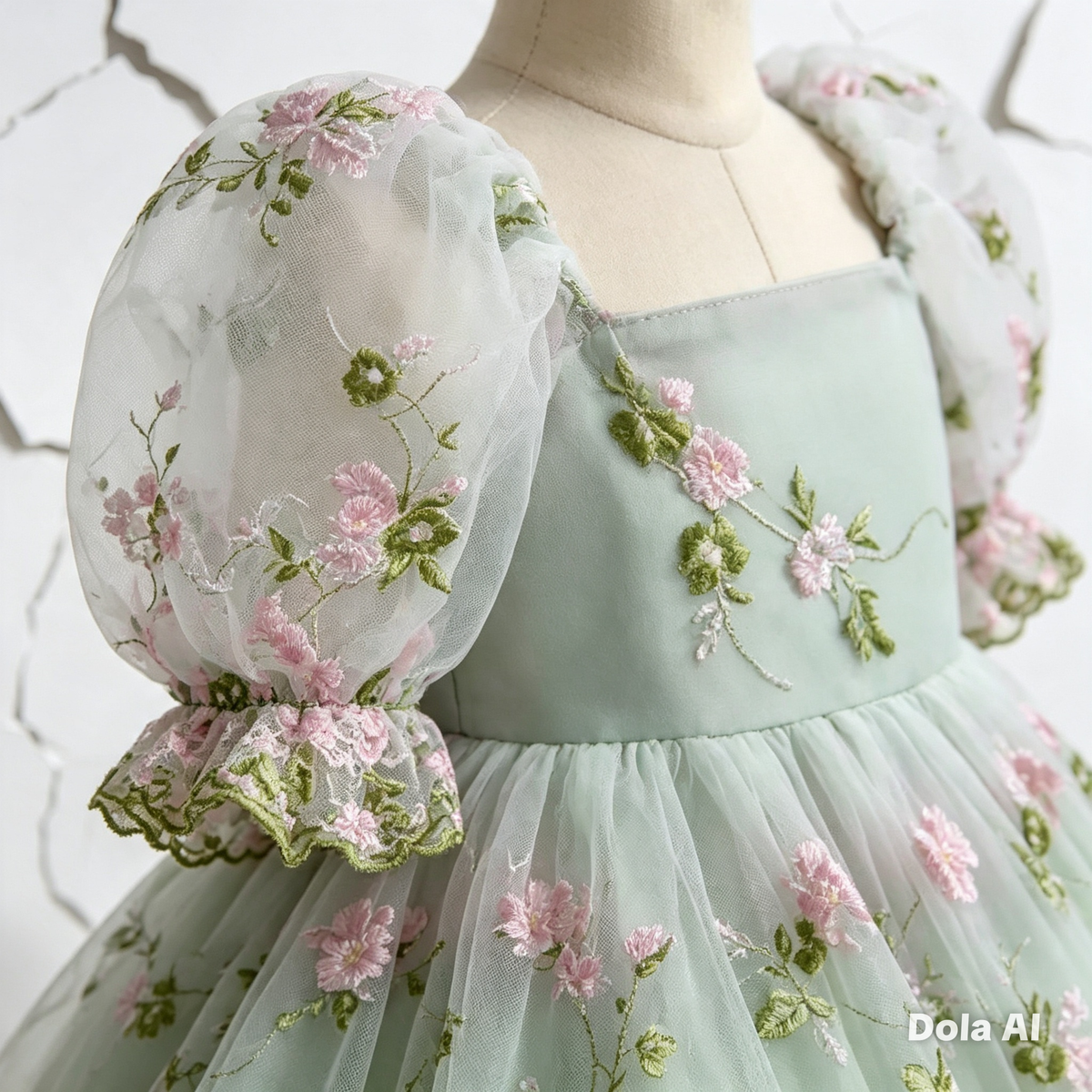 Vestido Encanto Primavera en Jardín