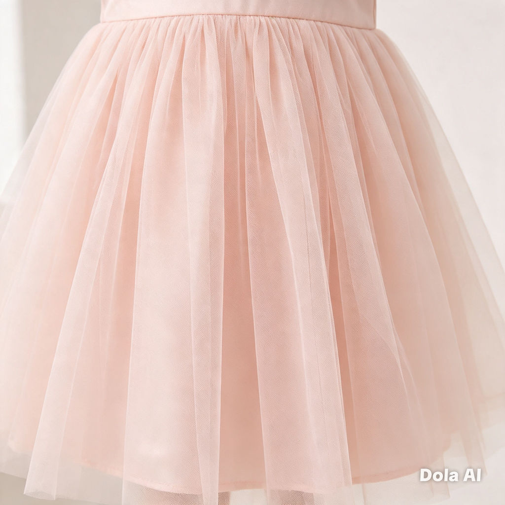Vestido Princesa Rosa Blush
