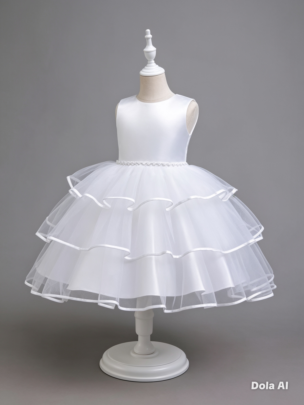Vestido Princesa Nube blanco