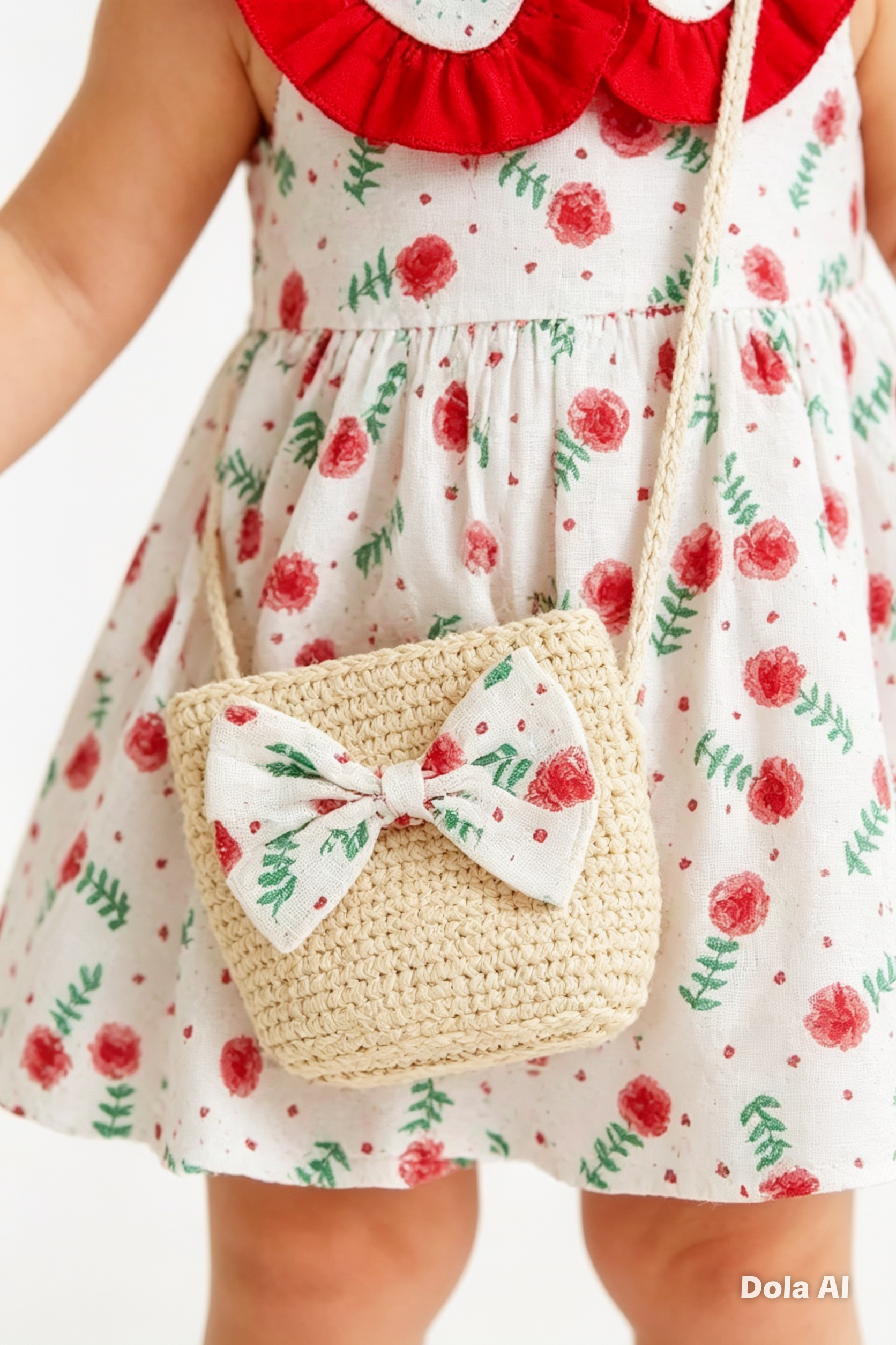 Vestido Infantil Fresita Encantada