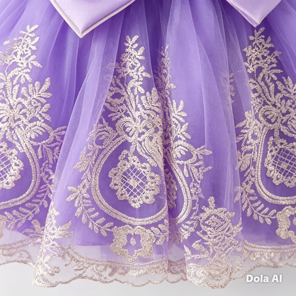 Vestido Princesa Lavanda Encantada