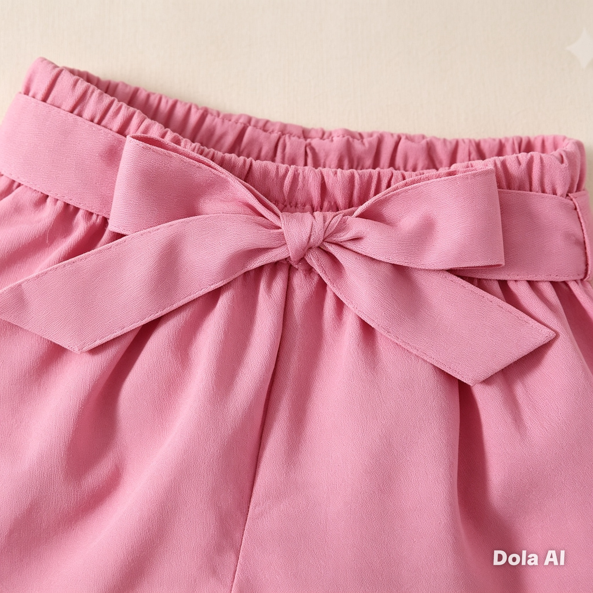 Conjunto de short rosa y blusa floral