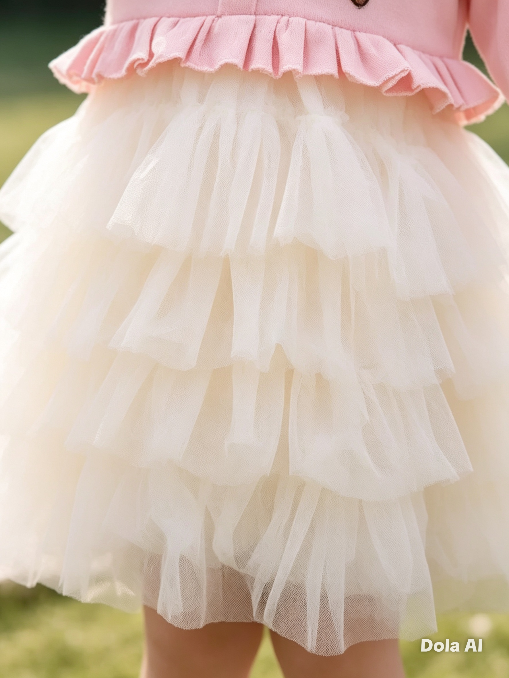 Vestido bosque encantado de tull