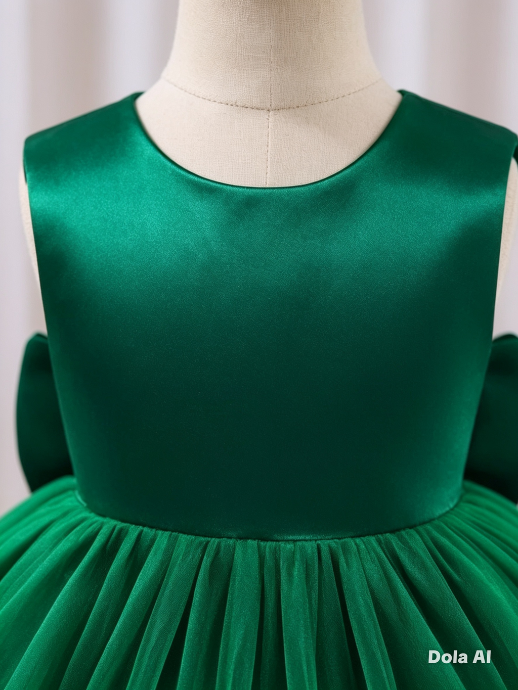 Vestido princesa esmeralda real