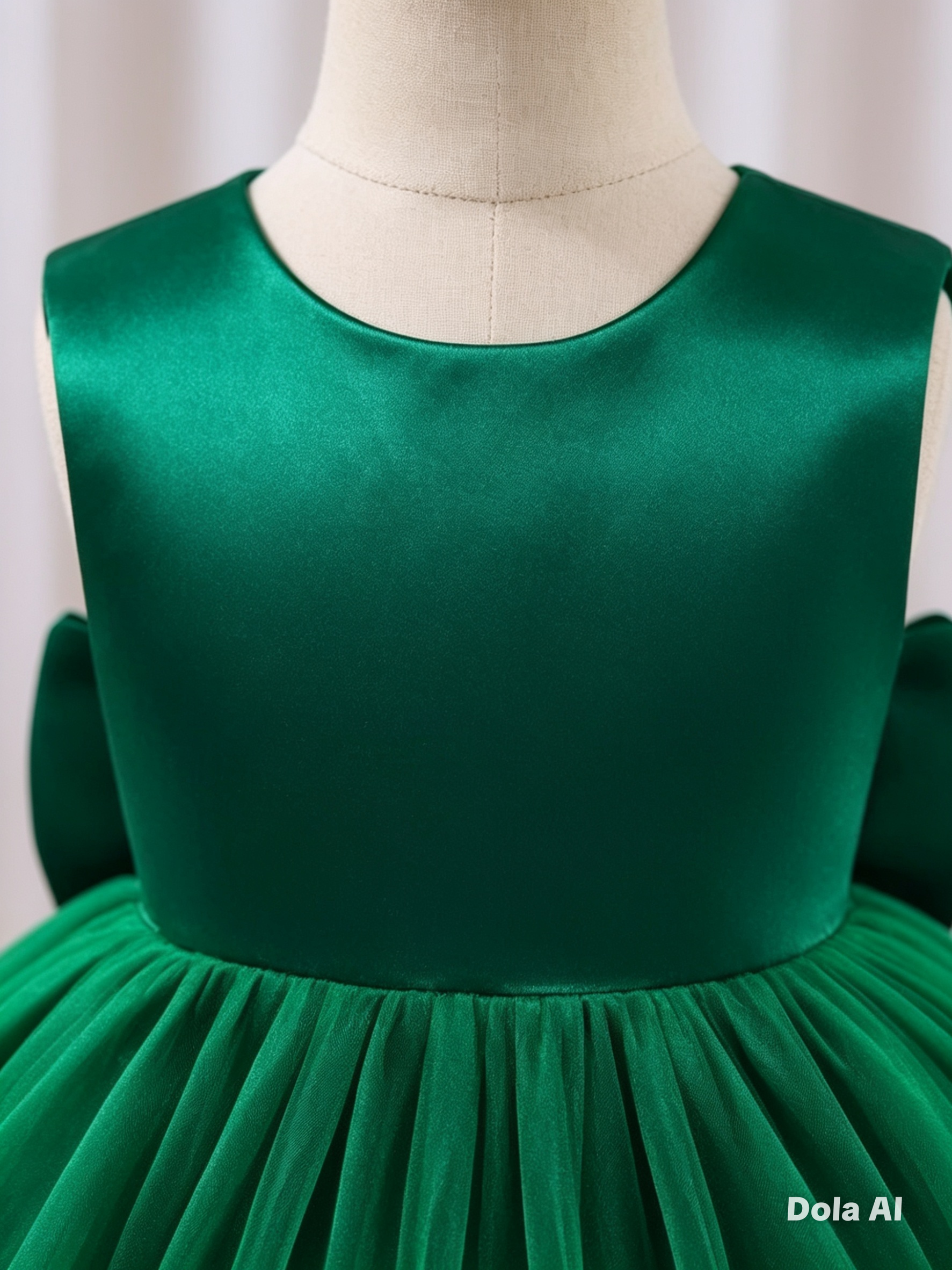 Vestido princesa esmeralda real