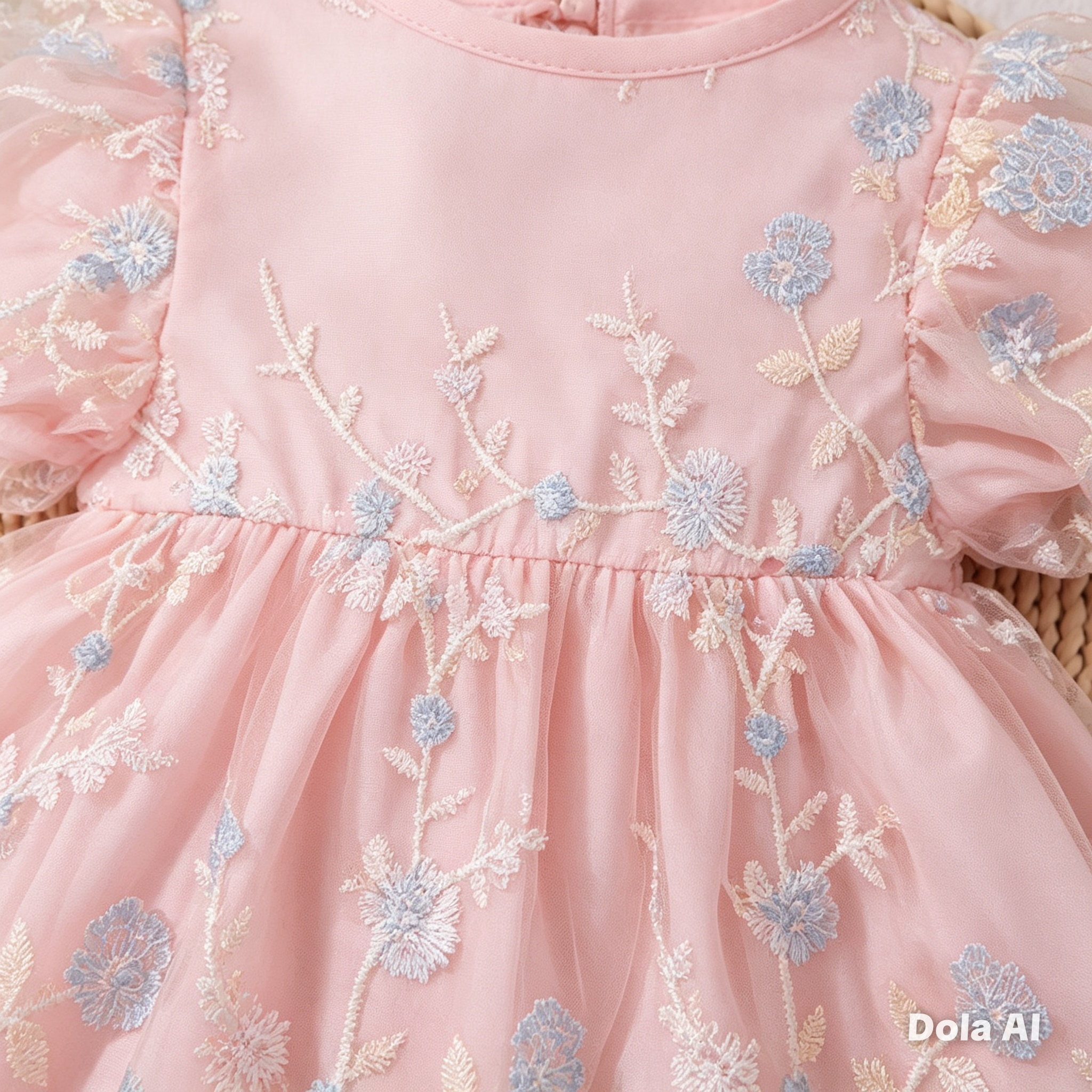 Vestido Encanto Floral Rosa