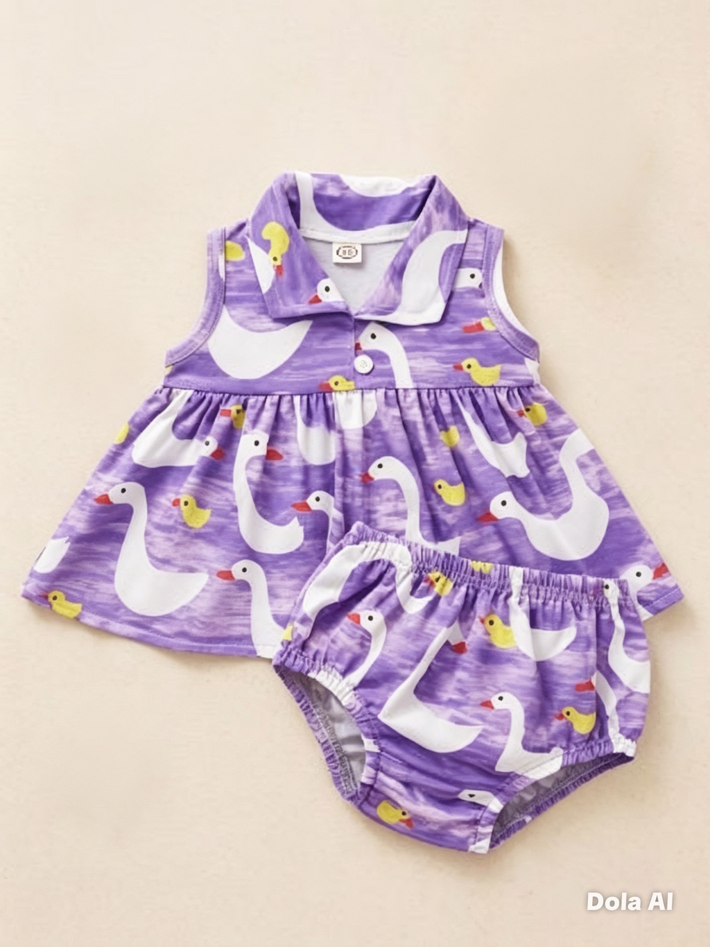 Conjunto Cisnes Encantados Lavanda