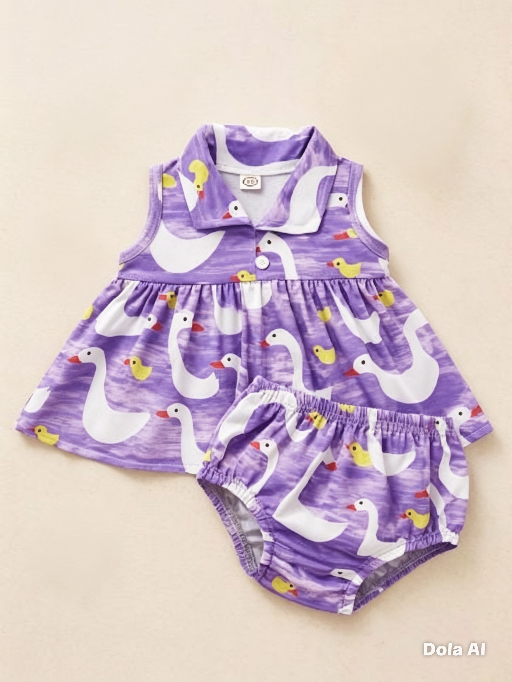 Conjunto Cisnes Encantados Lavanda