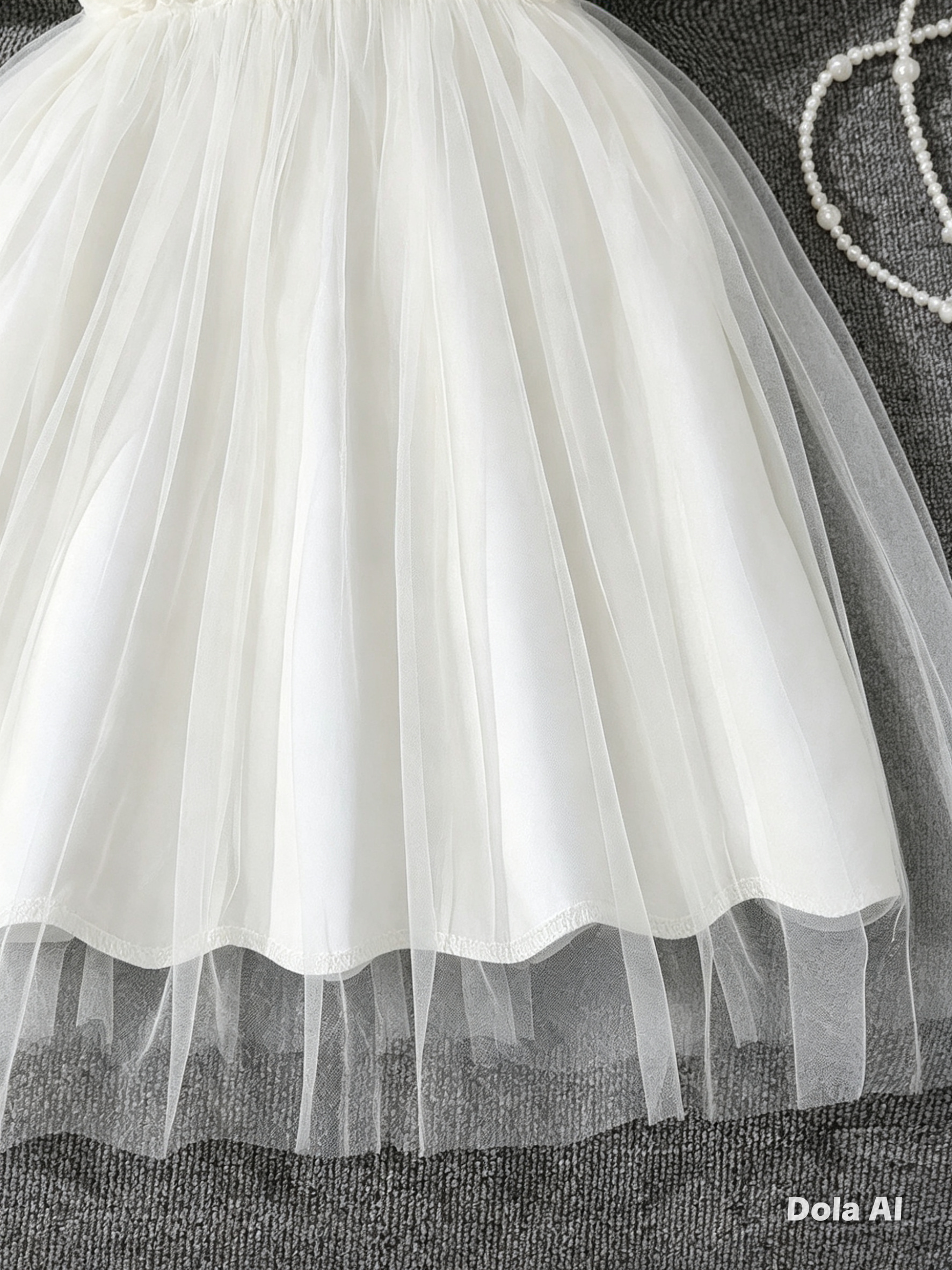 Vestido Princesa Rosas de Marfil