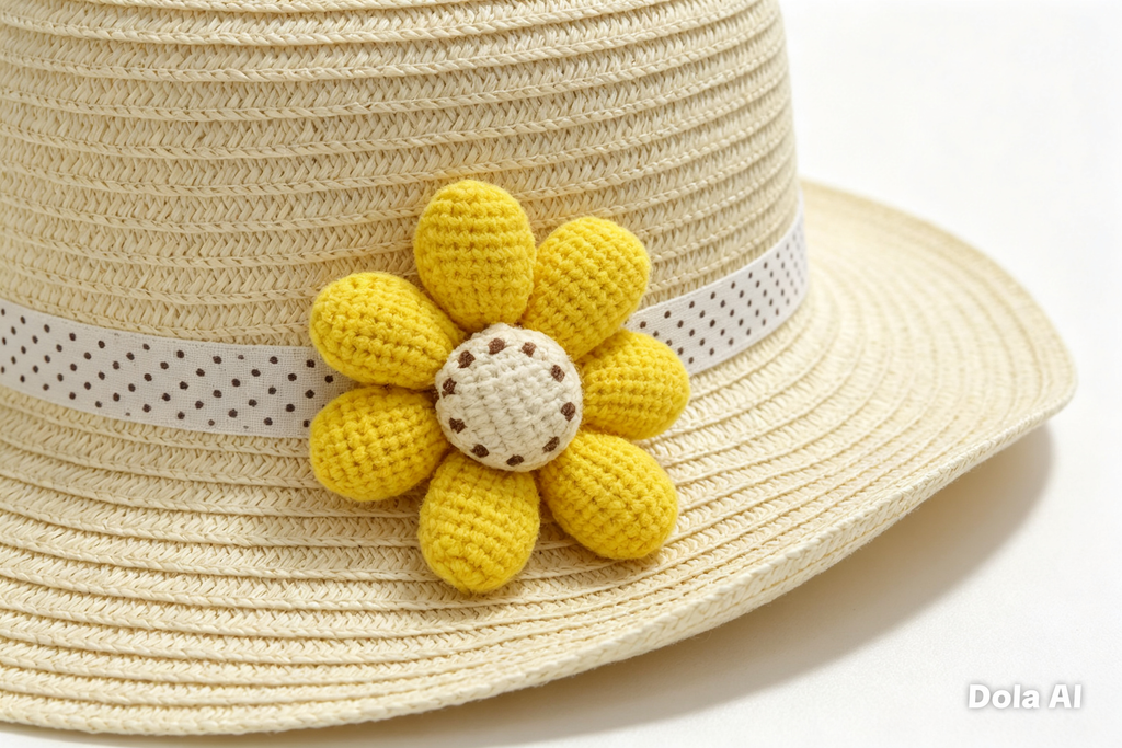 Sombrero & Mini Bolso Girasol