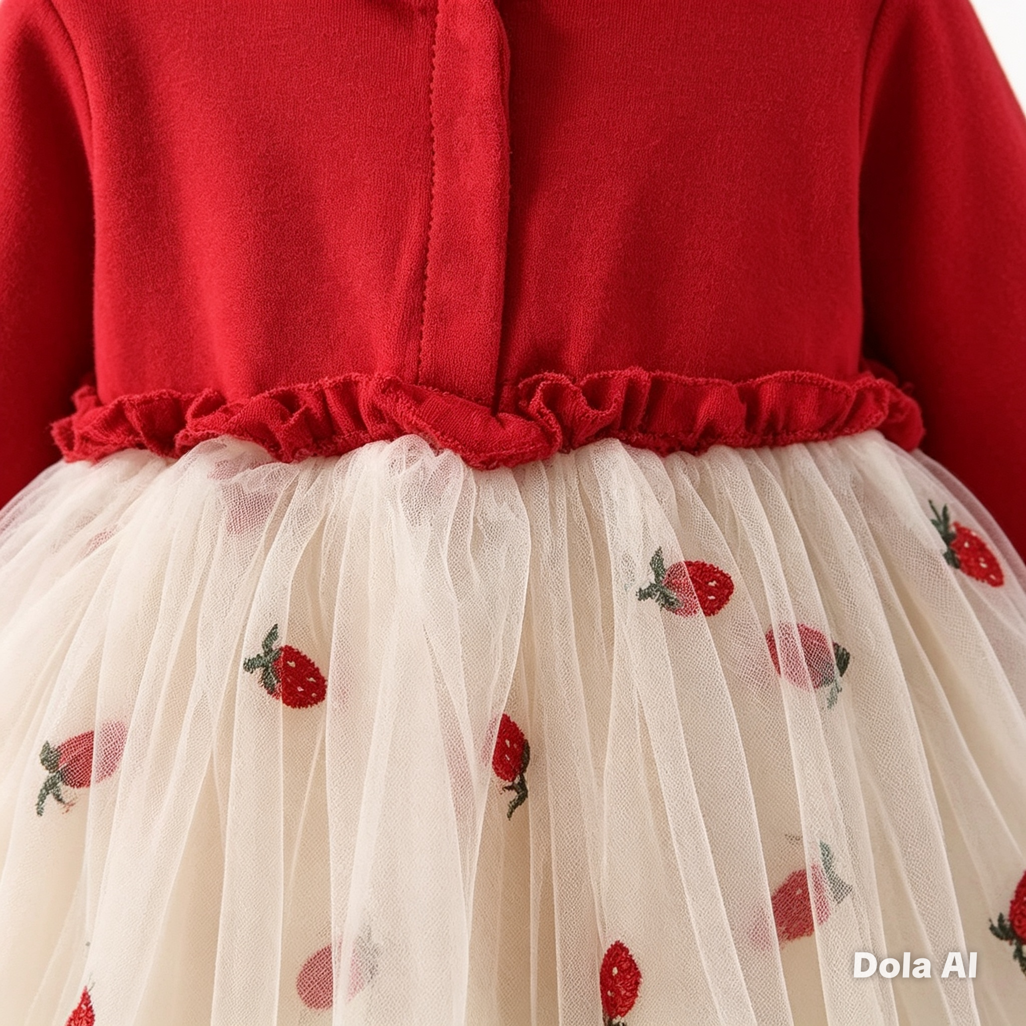 Vestido Dulce Frutilla bebe niña