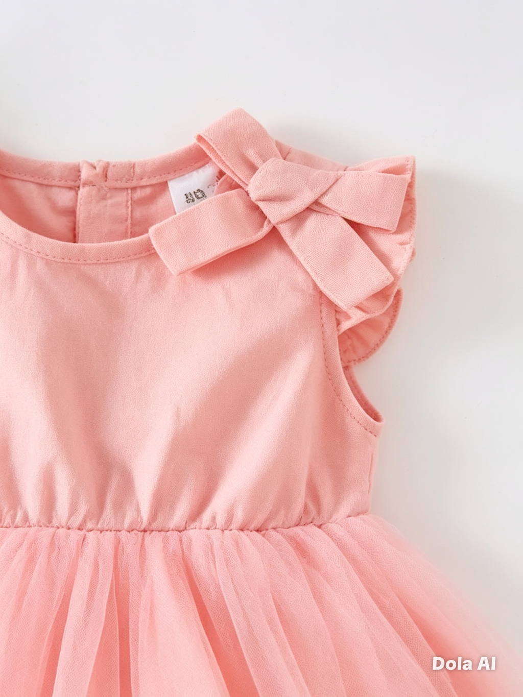 Vestido rosa bebe encantada