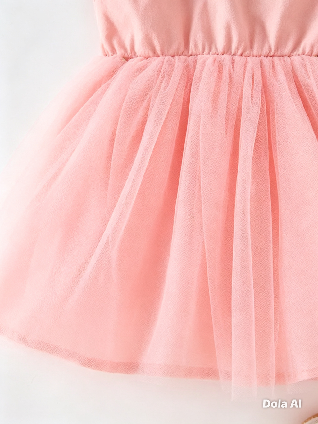Vestido rosa bebe encantada