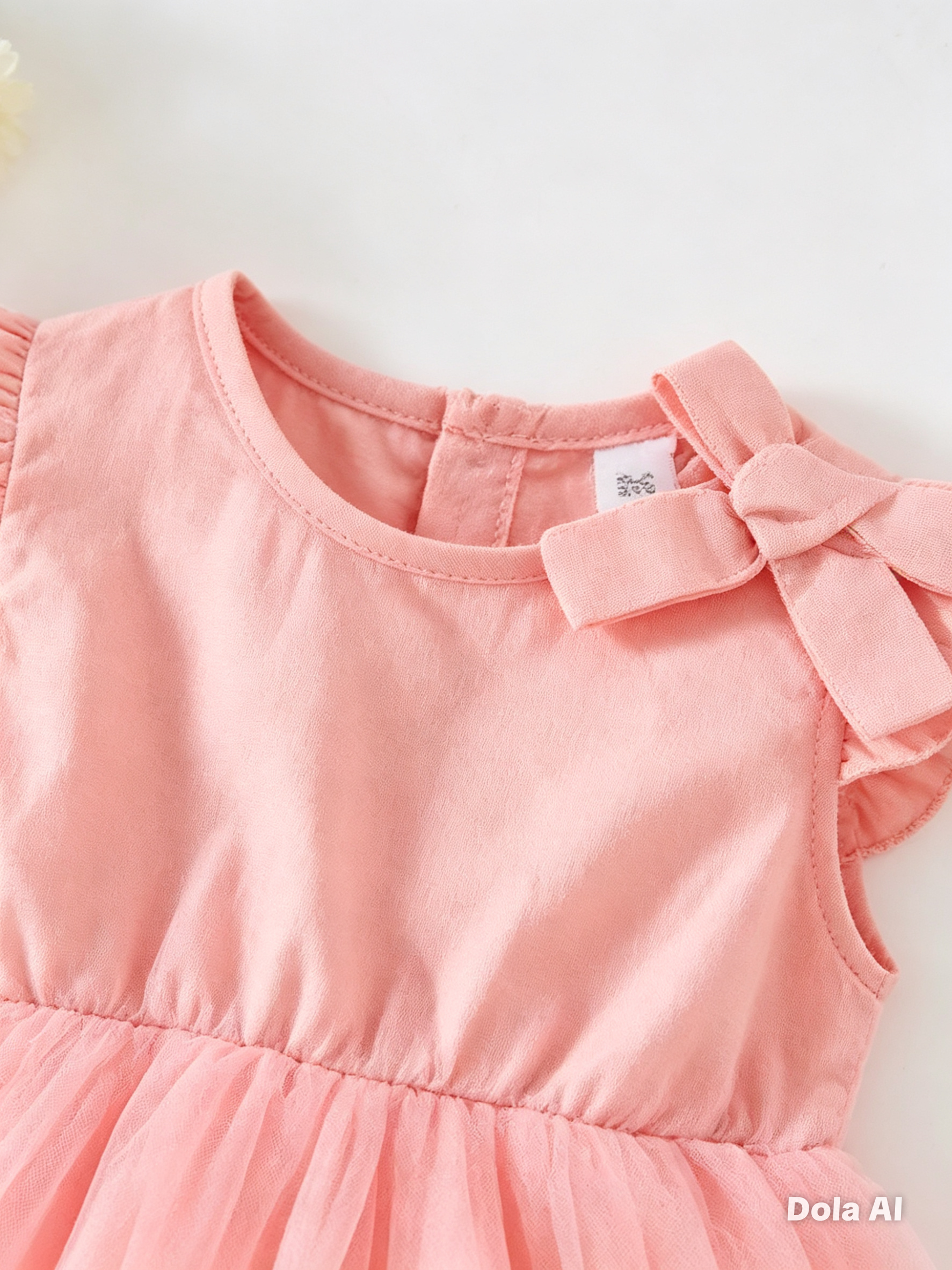 Vestido rosa bebe encantada