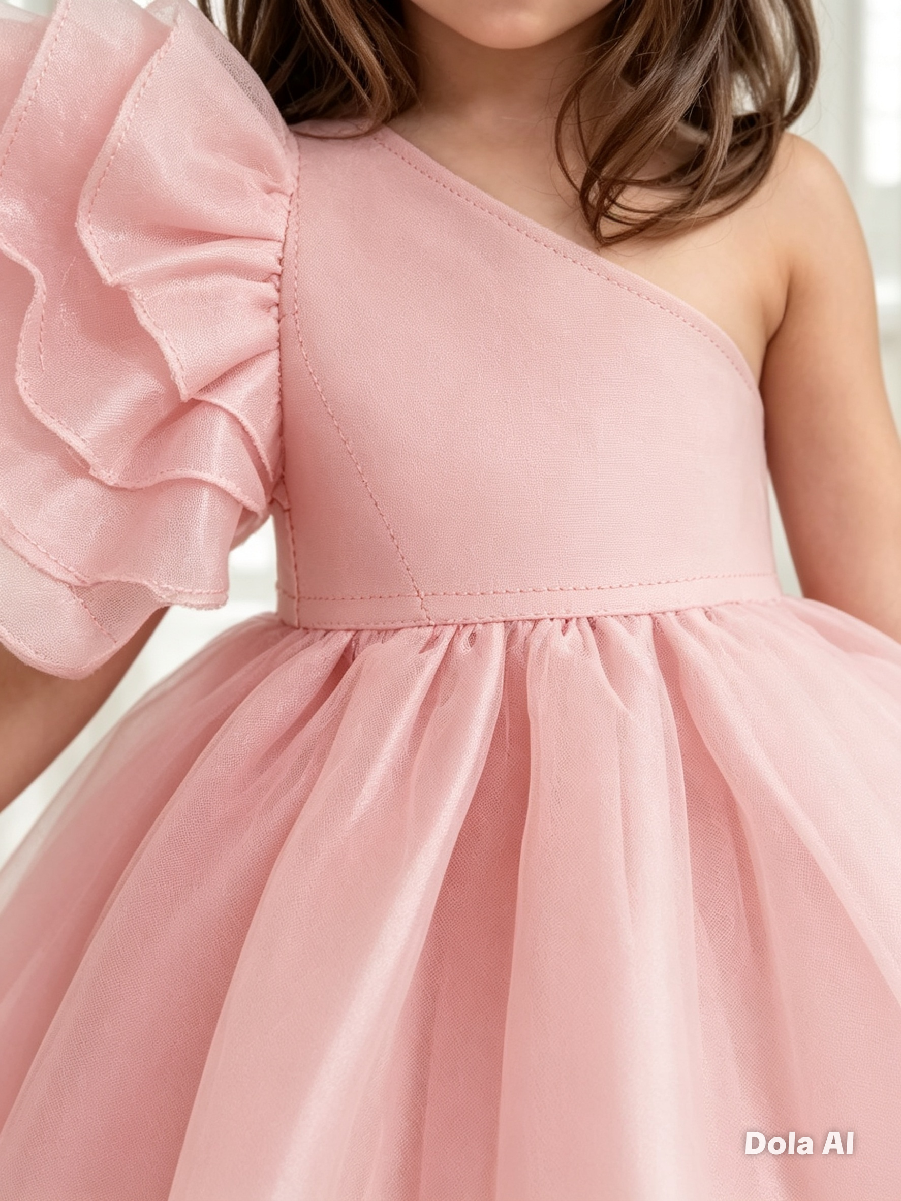 Vestido Princesa Rosa Encanto