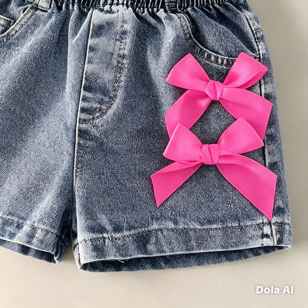 Conjunto Dulce Encanto Lazos & Denim