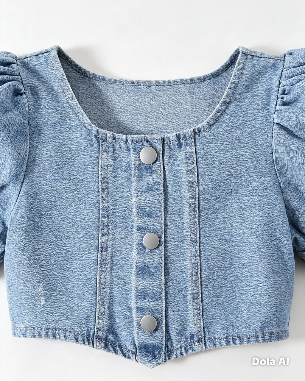 Conjunto Denim Soft & Puff