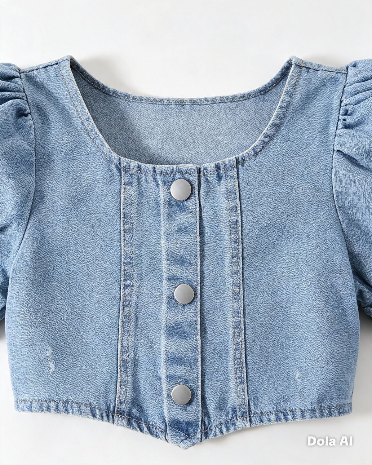Conjunto Denim Soft & Puff