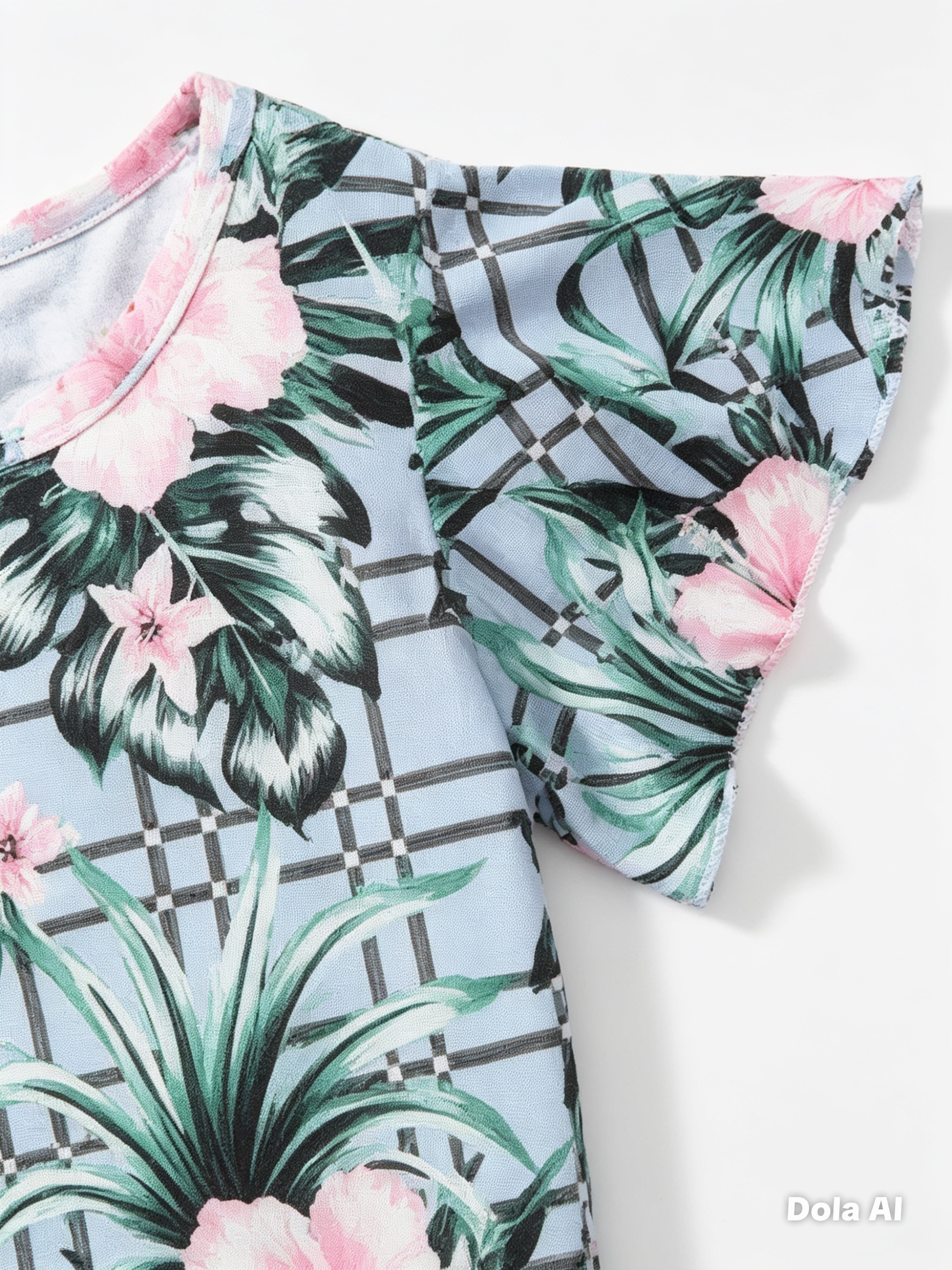 Conjunto Aloha Rosa niña