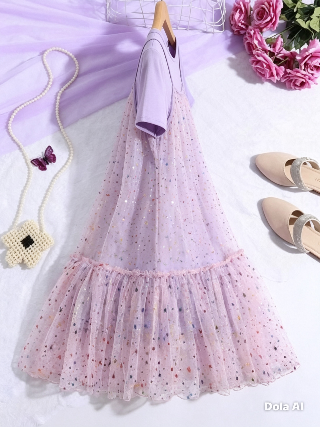 Vestido Cuentos de Hadas "Destellos de Luna"