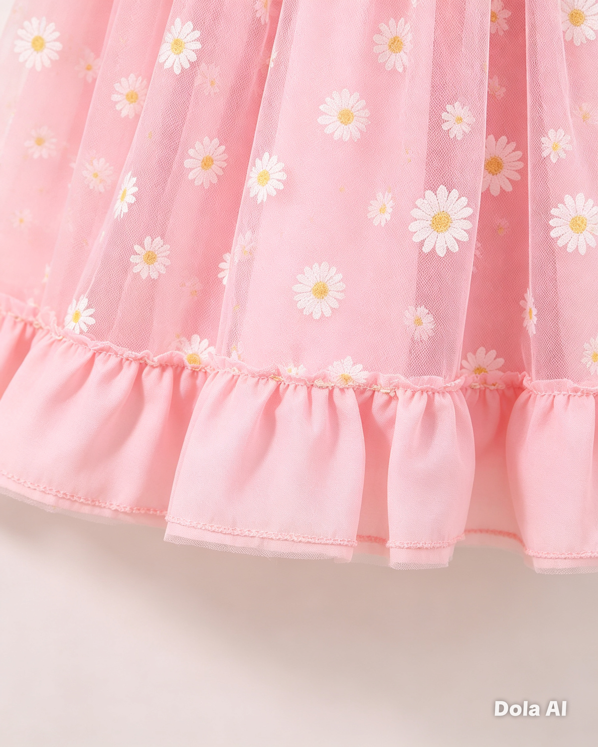 Vestido Encanto Primaveral Margaritas