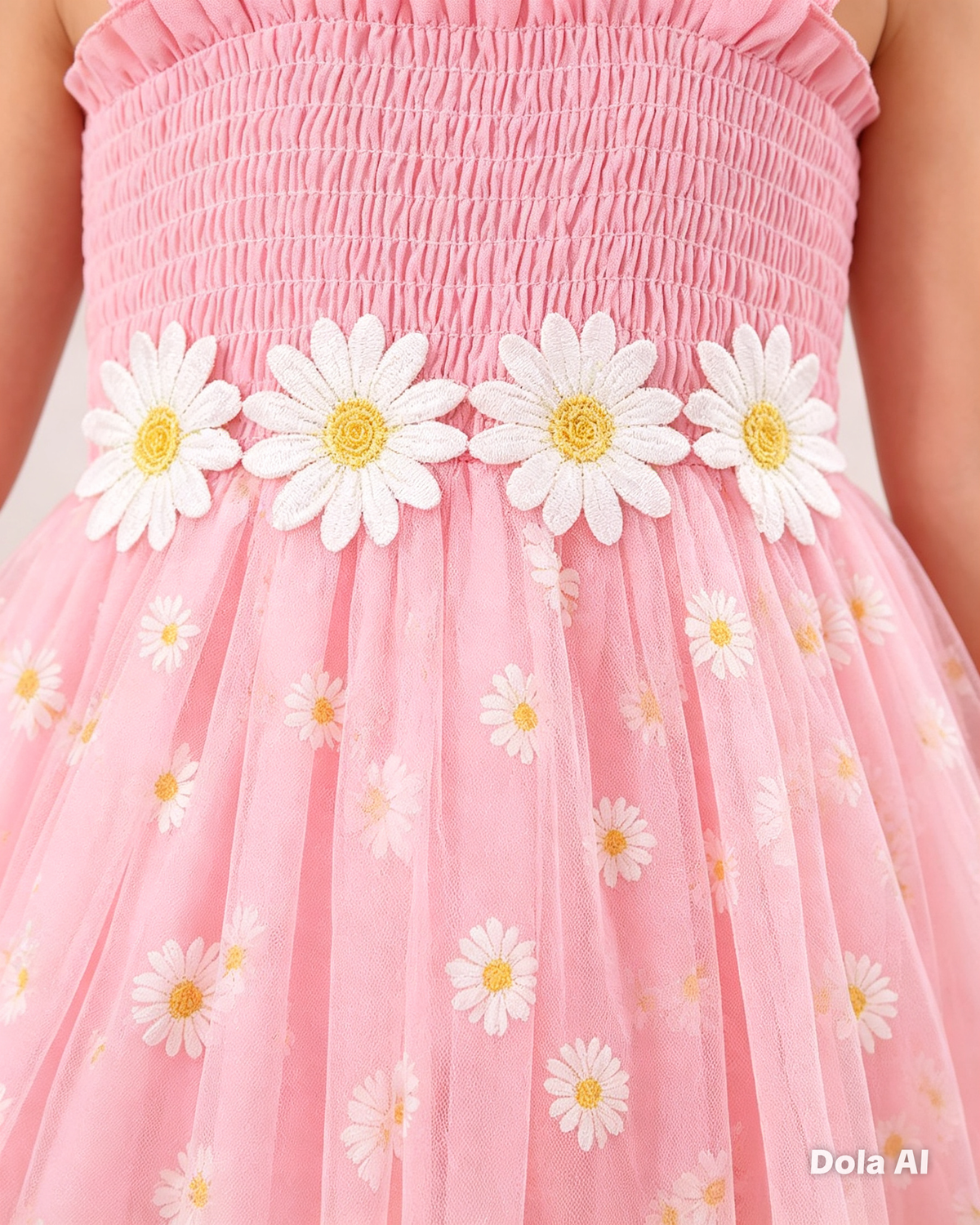 Vestido Encanto Primaveral Margaritas