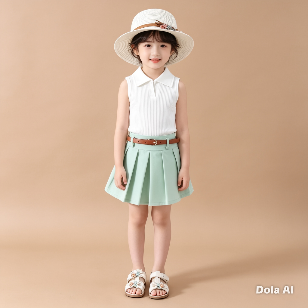 Conjunto Preppy de Dos Piezas