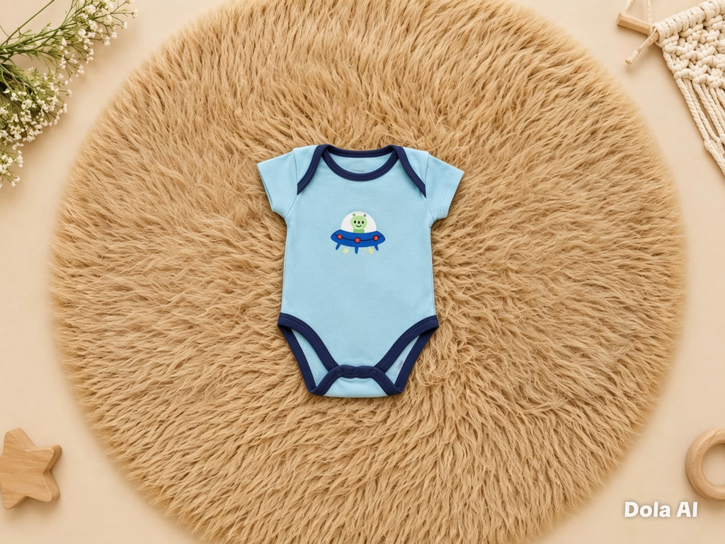 Pack de Bodys Bebé Pequeño Astronauta x3