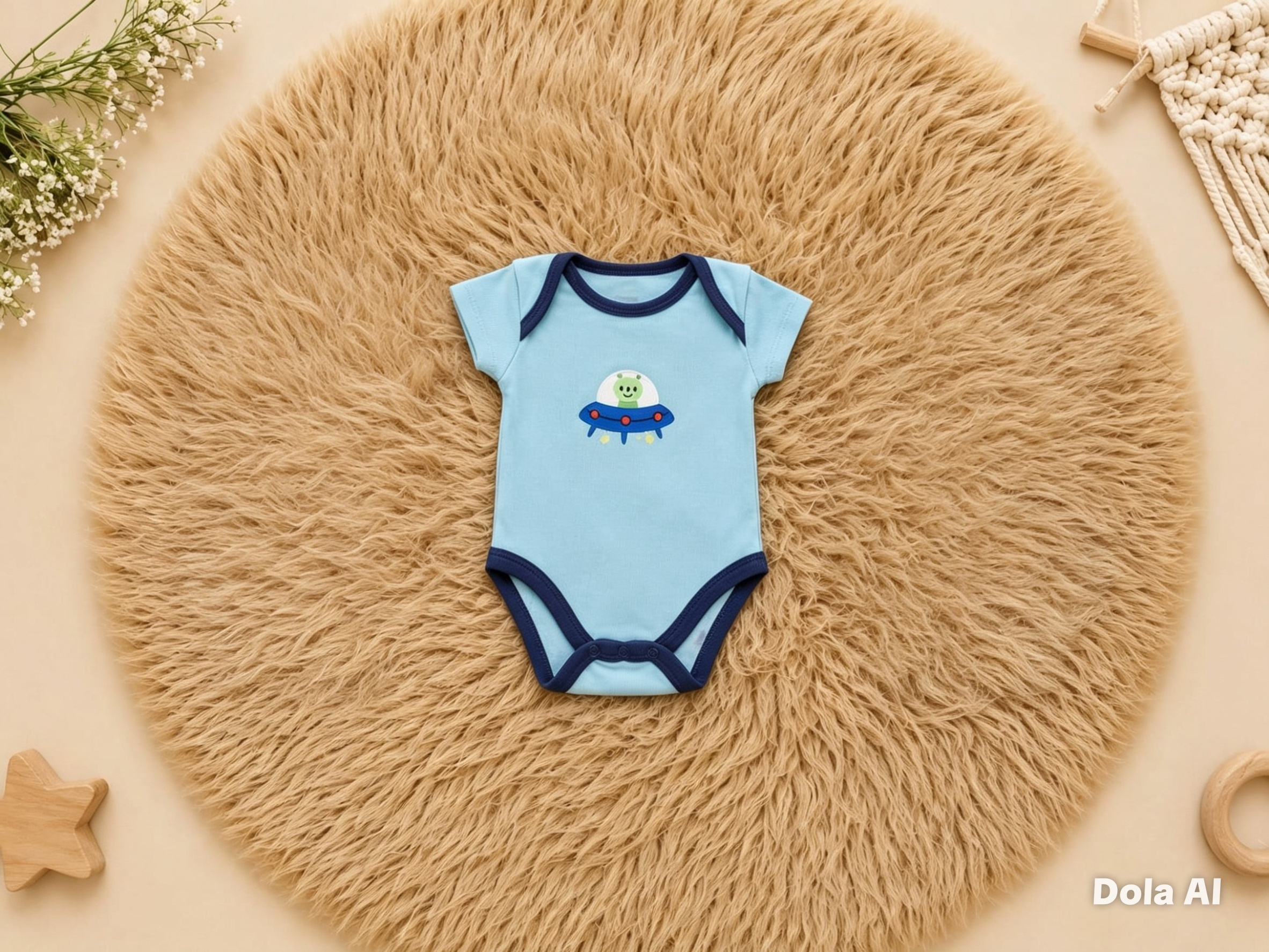 Pack de Bodys Bebé Pequeño Astronauta x3