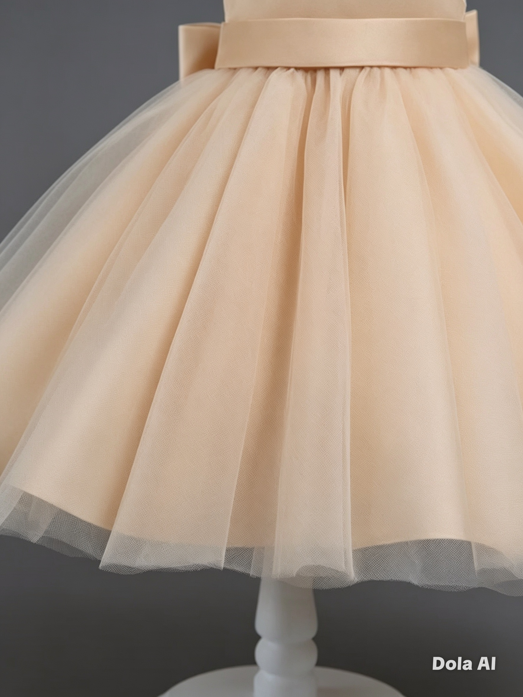 Vestido Princesa Champagne Elegance