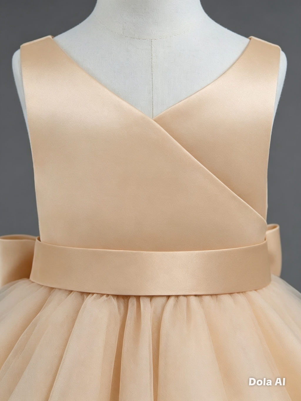 Vestido Princesa Champagne Elegance