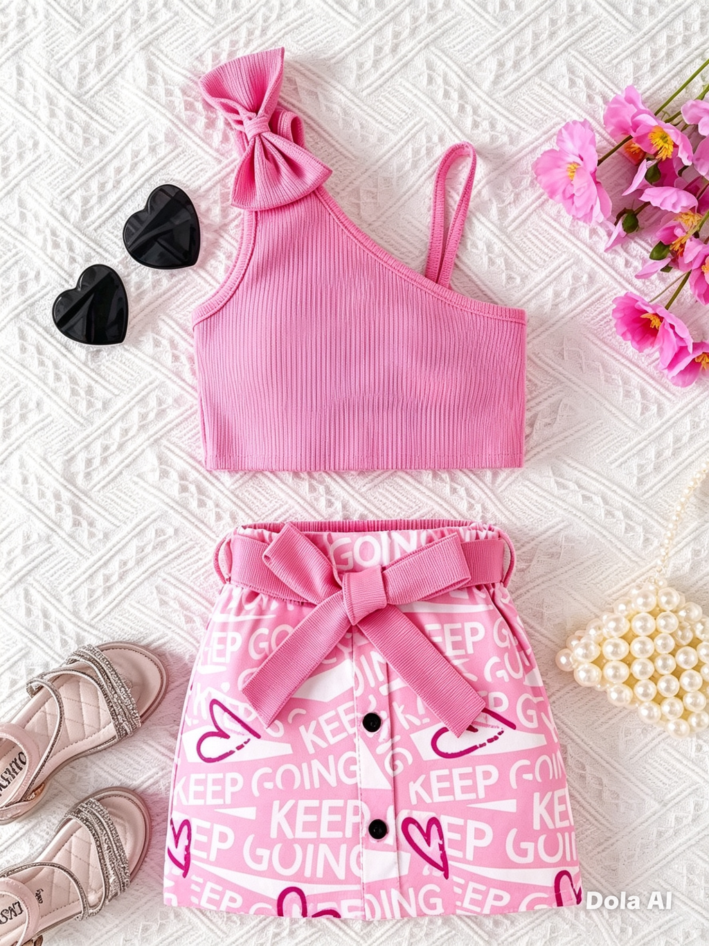 Conjunto Pink Fashion Glow