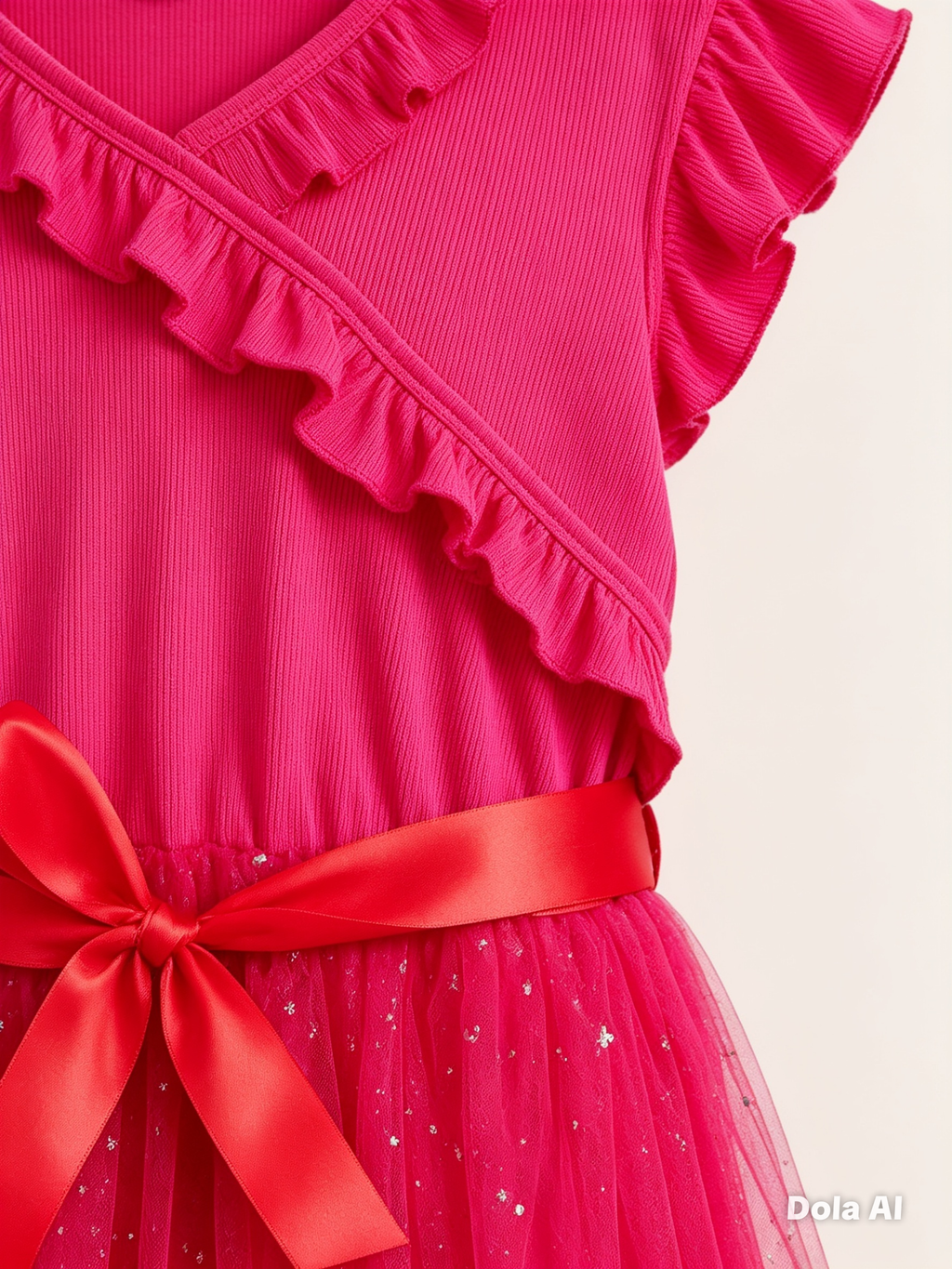 Vestido Brillo Fucsia Encantado
