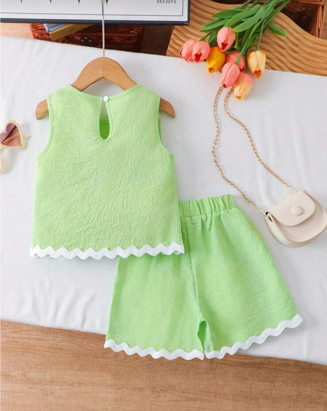 Conjunto blusa y short