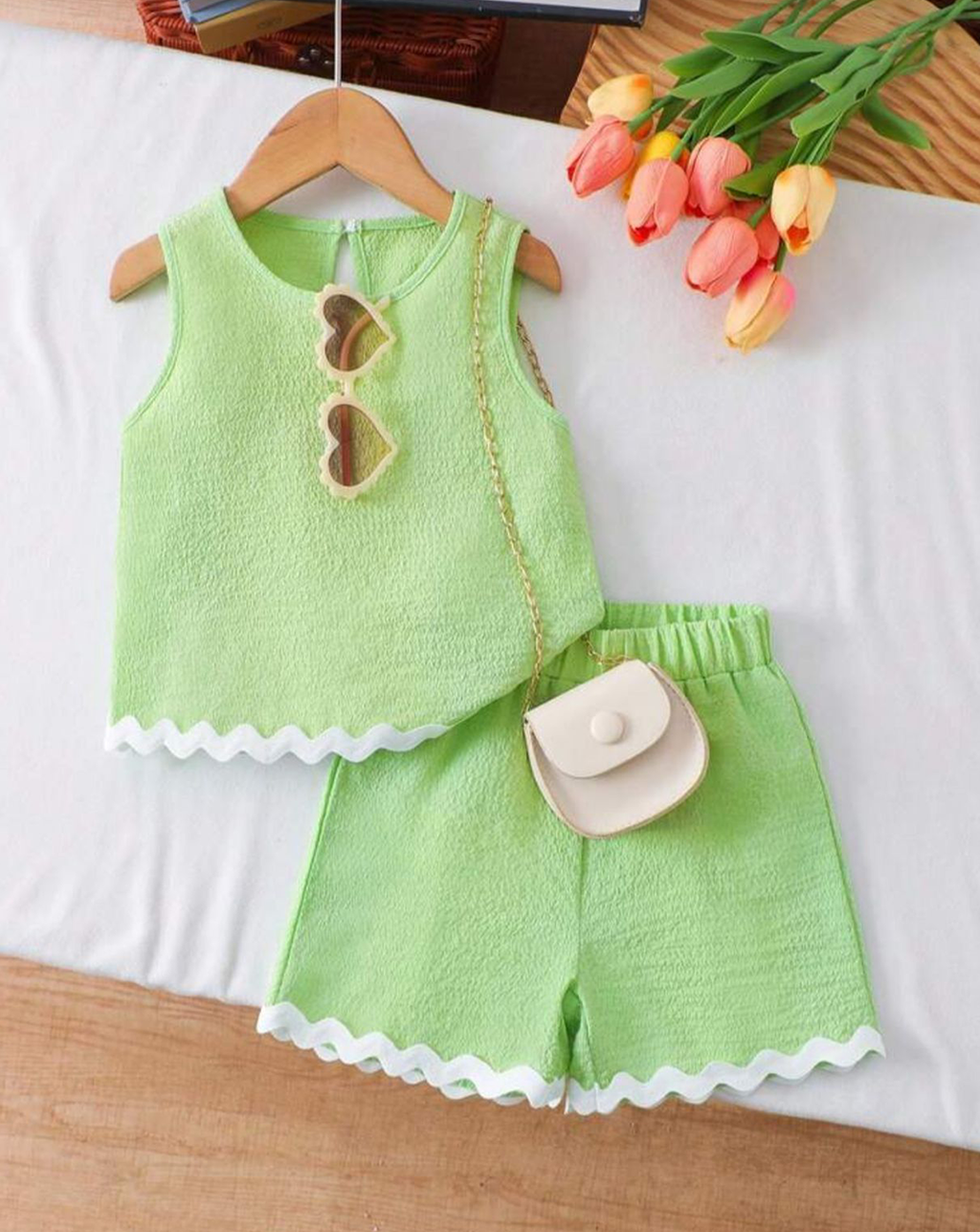 Conjunto blusa y short