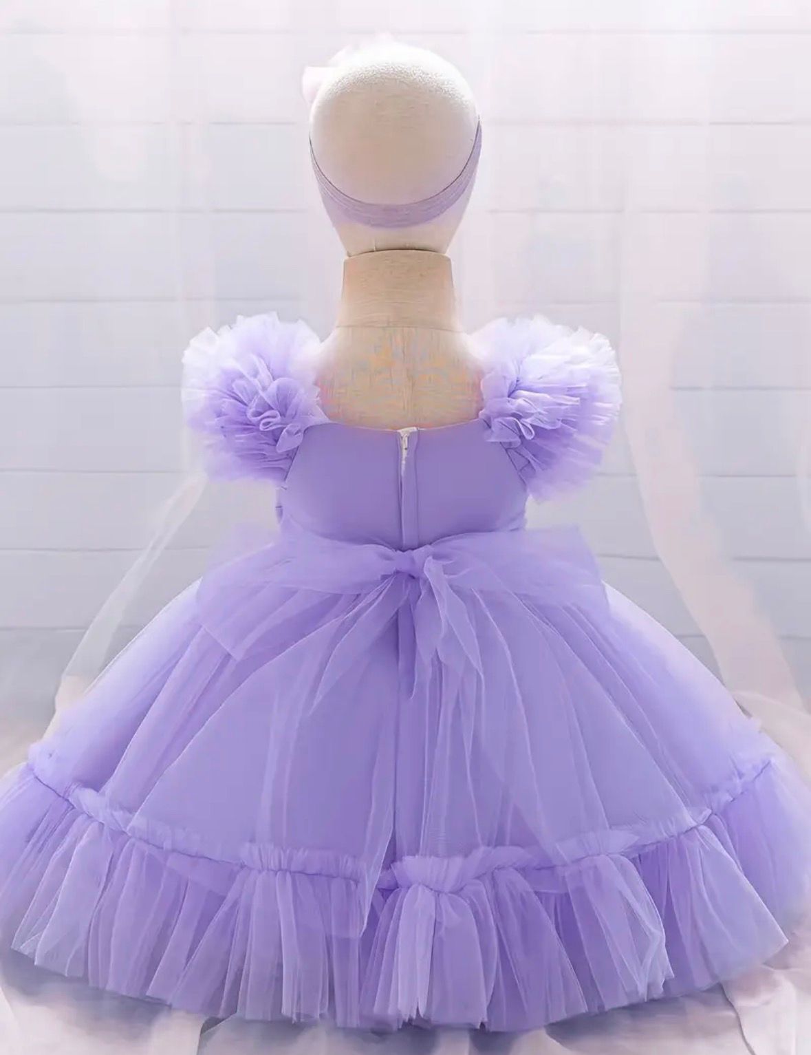 Vestido elegante lila