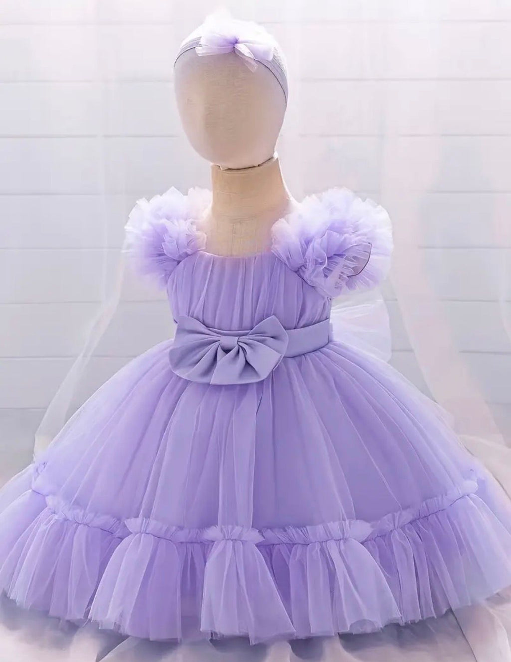 Vestido elegante lila