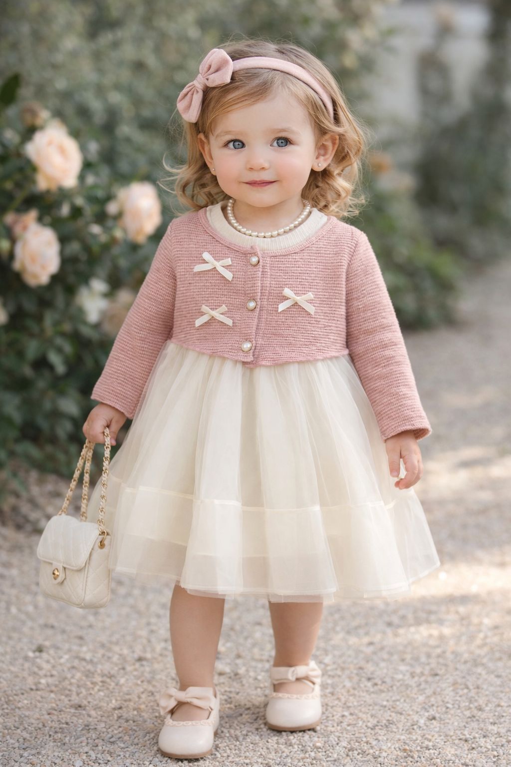 Vestido dulce abrigo de princesa