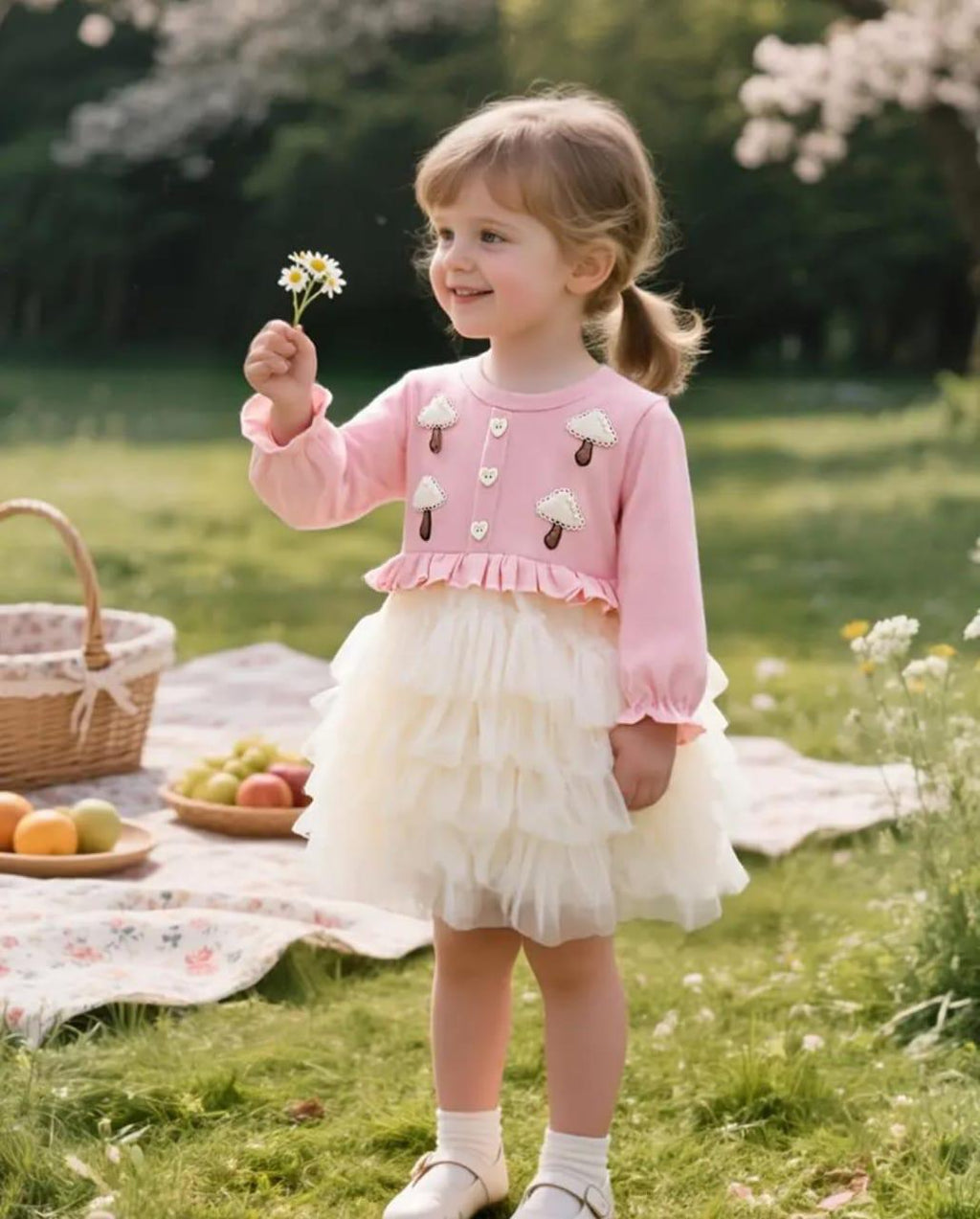 Vestido bosque encantado de tull