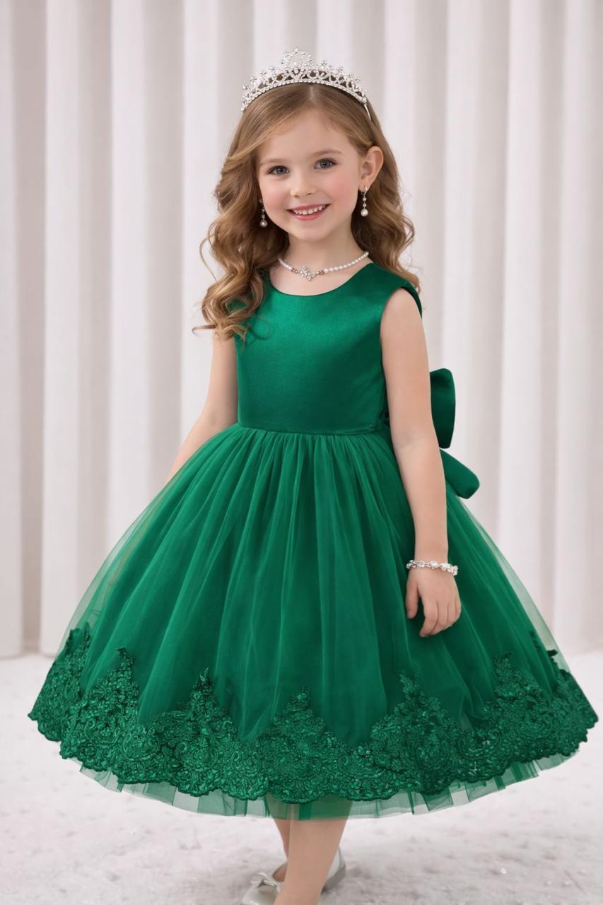 Vestido princesa esmeralda real