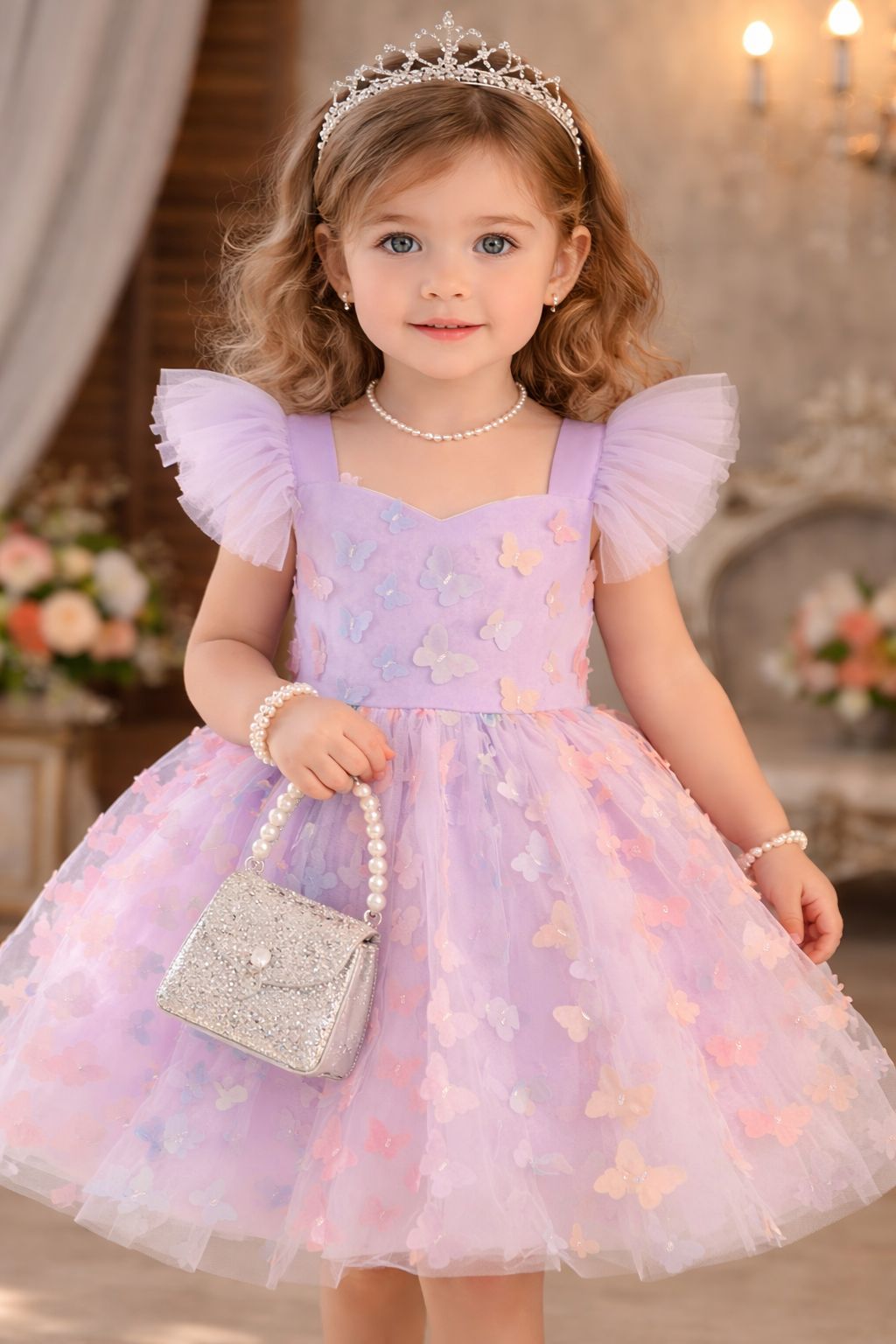 Vestido jardin de mariosas magicas